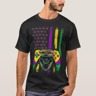 Gamer Mardi Gras Kralen Shirt