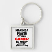 Gamer Marimba Player Sleutelhanger (Voorkant)