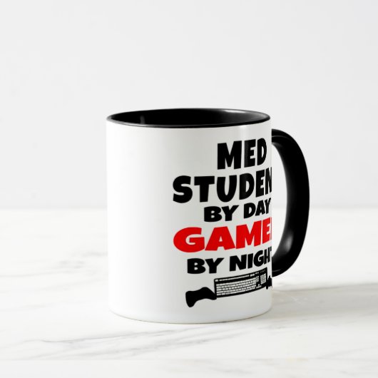 Gamer Med Student Mok (Voorkant rechts)