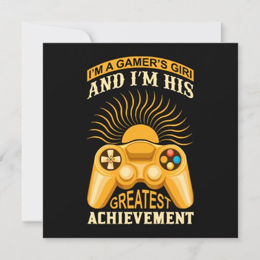 Gamer meisje (Voorkant)
