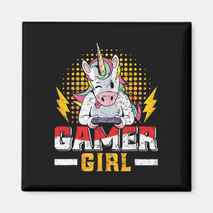 Gamer Meisje Gokken Vrouwen Gaming Meisjes Videoga Magneet