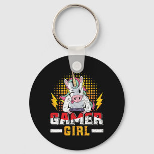 Gamer Meisje Gokken Vrouwen Gaming Meisjes Videoga Sleutelhanger