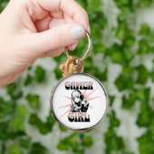 Gamer Meisje | Kansspelen Sleutelhanger (Hand)