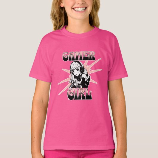 Gamer Meisje | Kansspelen T-shirt (Voorkant)