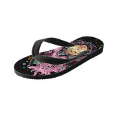 Gamer Meisje Kinder Teenslippers (Schuin)