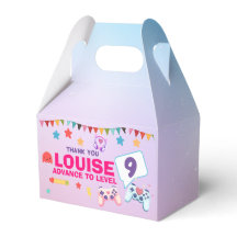 Gamer Meisje Kleurrijke Roze Videogame Verjaardag