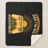 Gamer meisje sherpa deken (Voorkant)