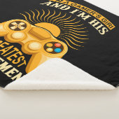 Gamer meisje sherpa deken (3/4)