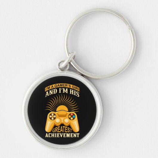 Gamer meisje sleutelhanger (Voorkant)