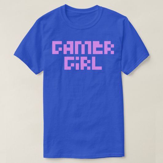 Gamer meisje t-shirt (Design voorkant)