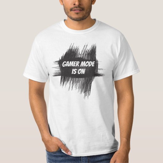 Gamer mode T-shirt (Voorkant)