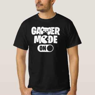 Gamer Modus Aan Grappige Gamer Citaat T-shirt