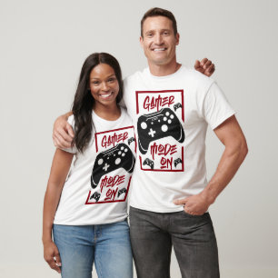 Gamer-modus bij gamen t-shirt