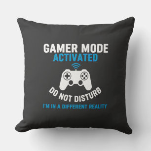 Gamer Modus Geactiveerd Grappige Gaming Quote Ontw Kussen