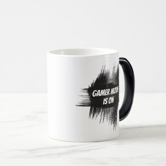Gamer-modus is op zwart-wit Mok (Voorkant rechts)