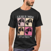 Gamer Moeder Computer Game Videospelcomputer Moede T-shirt (Voorkant)