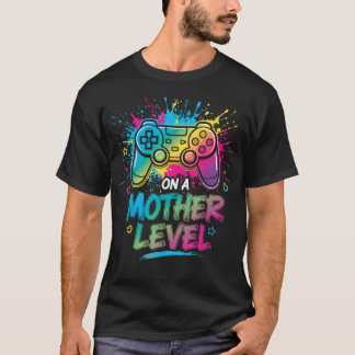 Gamer Moeder Voor Vrouwen Cool Bij Een Moeder T-shirt