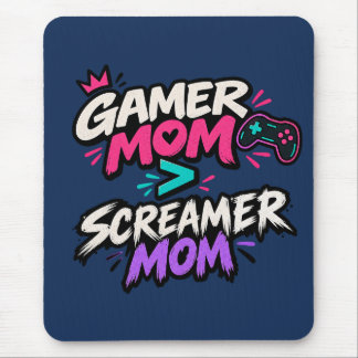 Gamer Moeder vs Screamer Moeder Leuke gaming Muismat