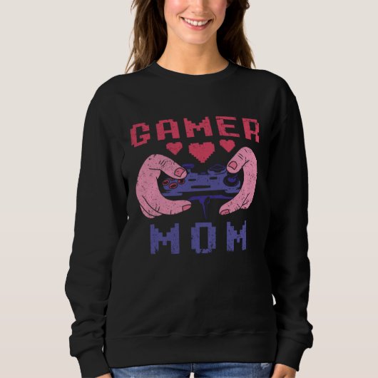 Gamer Mom Apparel Womens Video Game Trui (Voorkant)