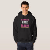 Gamer Mom Computer Game Video Game Console Mothers Hoodie (Voorkant volledig)