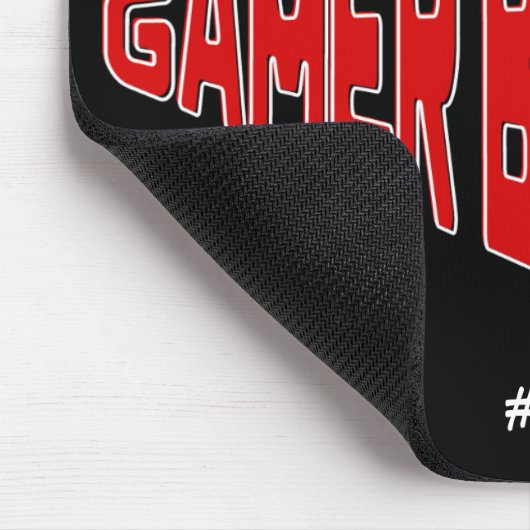 Gamer Naar keuze Cool Mousepad voor gamers Muismat (Hoek)