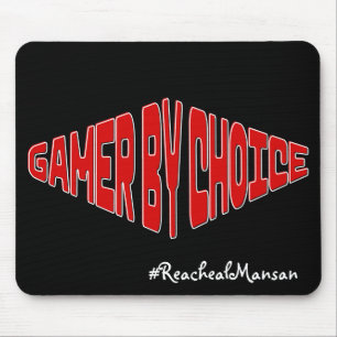 Gamer Naar keuze Cool Mousepad voor gamers Muismat