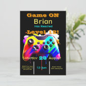 Gamer, Next Level, Speler 1, 12e videogame Kaart (Staand voorkant)