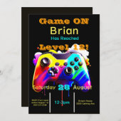 Gamer, Next Level, Speler 1, 12e videogame Kaart (Voorkant / Achterkant)