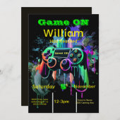 Gamer, Next Level, Speler 1, 13e videogame Kaart (Voorkant / Achterkant)