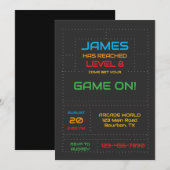 Gamer Next Level Verjaardag Kaart (Voorkant / Achterkant)