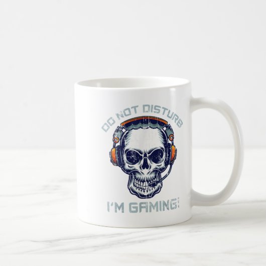 Gamer - Niet storen Ik ben Gaming - Gaming Gift Koffiemok (Rechts)