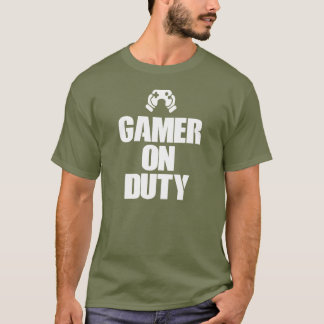 Gamer op Duty Video Game T-shirt