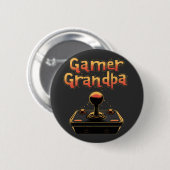 Gamer Opa Ronde Button 5,7 Cm (Voorkant /achterkant)
