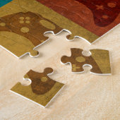 GAMER OUDE VIDEO GAME CONTROLLER LEGPUZZEL (Zijkant)