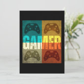 GAMER OUDERWETSE VIDEOSPELCONTROLLER KAART (Staand voorkant)