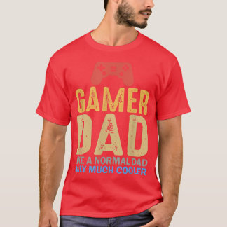 Gamer pa als een normale pa alleen een koeler vide t-shirt