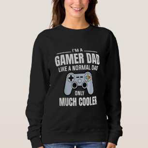 Gamer pa als een normale pa video game vader trui