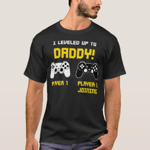 Gamer Pa Player Gaming Console Gender onthullen RP T-shirt