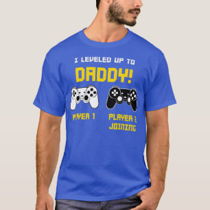 Gamer pa Player Gaming Console Gender onthullen T-shirt