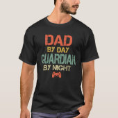 Gamer Pa Shirt vader op dag Guardian op nacht Gami (Voorkant)