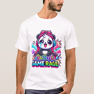 Gamer Panda Rage - Grappige Gaming Momenten T-shirt