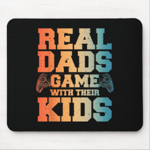 Gamer papa kunst voor gaming papa papa Mannen game Muismat