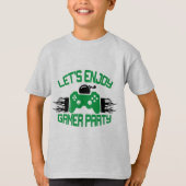 gamer party fun t-shirt (Voorkant)