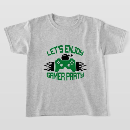 gamer party fun t-shirt (Laagn)