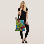 Gamer Patroon Boodschappentas Tote Bag (Op model)