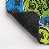 Gamer Patroon Muismat (Hoek)