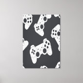 Gamer Pattern ArtWork Canvas Afdruk (Voorkant)