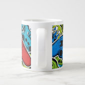 Gamer Pattern Jumbo Specialty Mug Grote Koffiekop (Achterkant)
