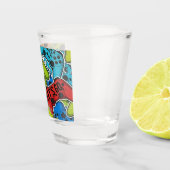 Gamer Pattern Shotglas Shot Glas (Rechts)