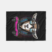 Gamer PC Computer Videogame Lover Streaming Gamin Fleece Deken (Voorkant (Horizontaal))